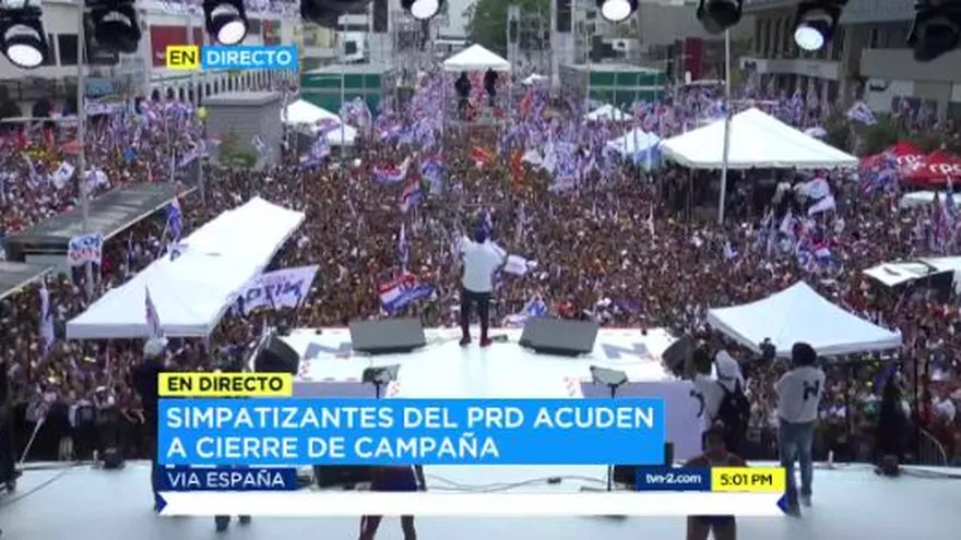 'Nito' Cortizo realiza cierre de campaña en la Vía España