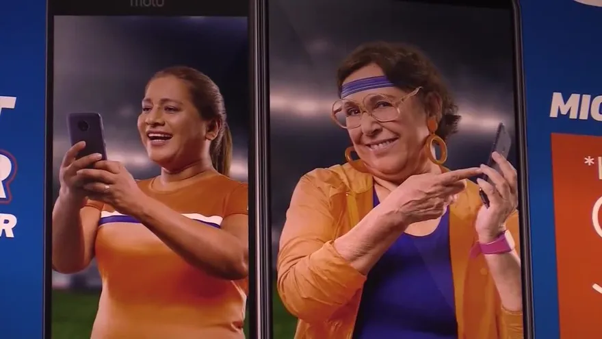 Las madres de la selección peruana ahora posan como estrellas publicitarias