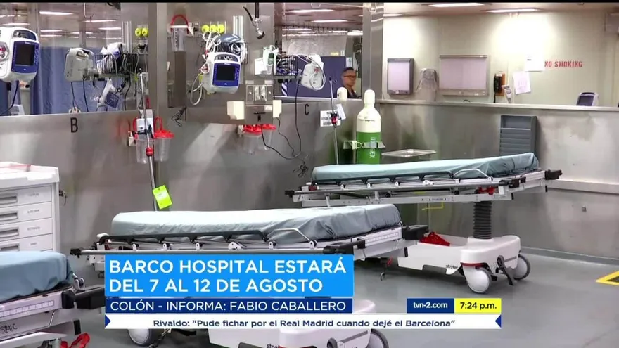 Recorrido al Barco Hospital más grande del mundo