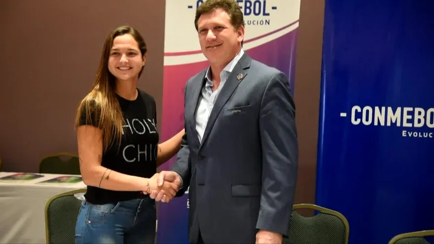 Joven venezolana mundialista, embajadora de Conmebol