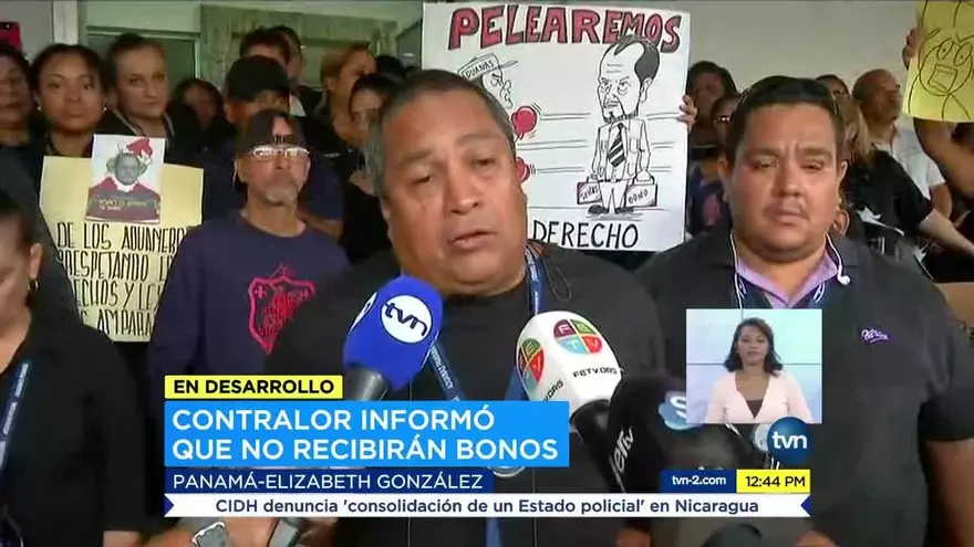 Trabajadores aduaneros reaccionan a comunicado de contraloría