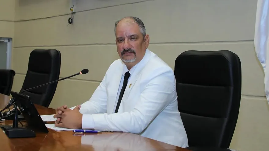 El panameñista Jorge Herrera, presidente de la Asamblea Nacional.