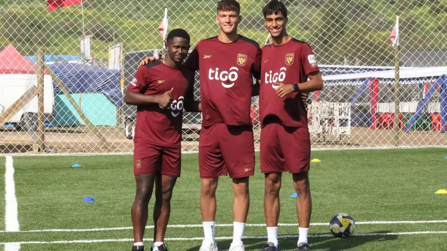 Gustavo Herrera Karlo Kuranyi y Martín Krug