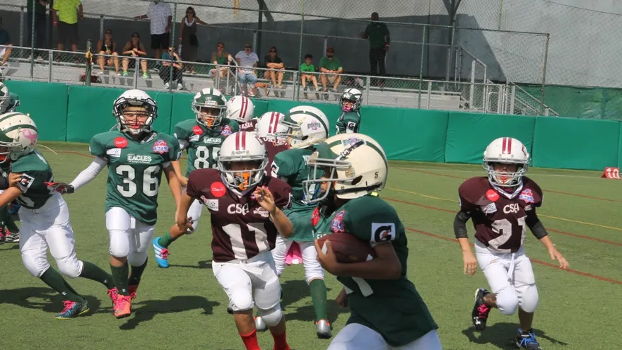 Partido de la Liga Micro de Football Kiwanis