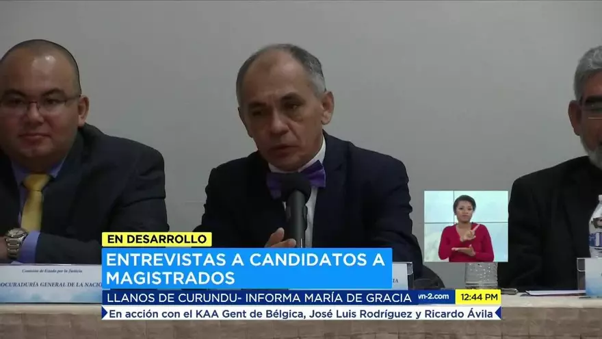Continúan las entrevistas a los aspirantes a magistrados de la CSJ