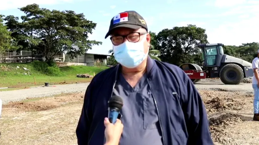Inspeccionan área para hospital de campaña en Panamá Oeste