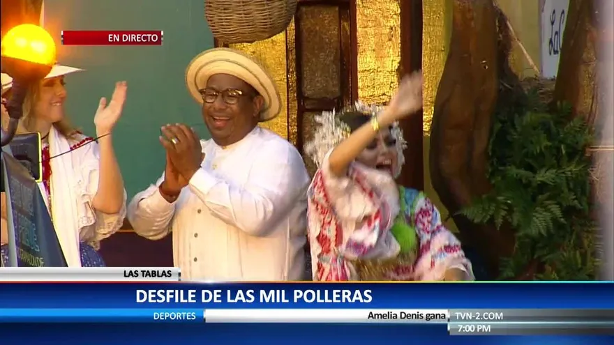 Todo un éxito el Desfile de las Mil Polleras