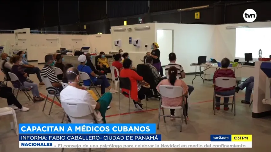 Capacitan médicos cubanos con protocolos sanitarios