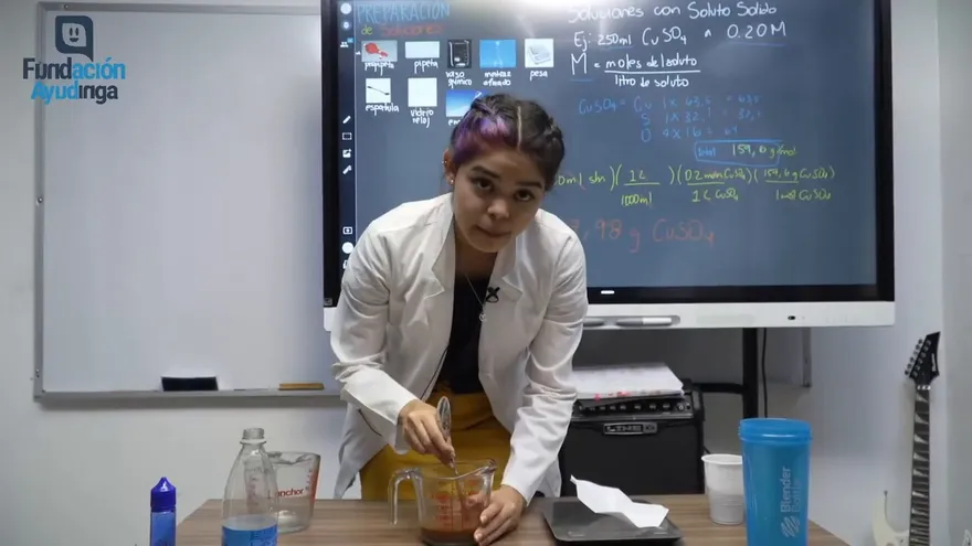 Ayudinga Química 12° - Cómo Preparar una Solución Química 4 de junio de 2020