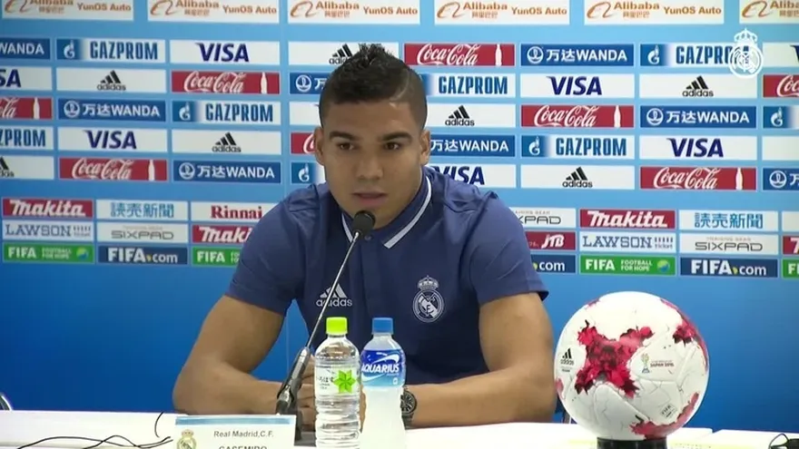 Casemiro: "El Real Madrid siempre juega para vencer"