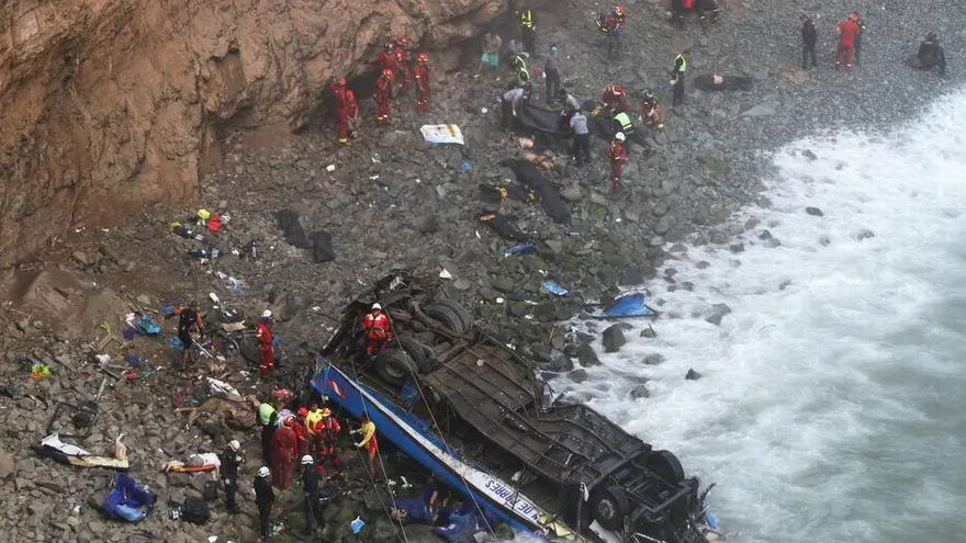 Accidente en Perú