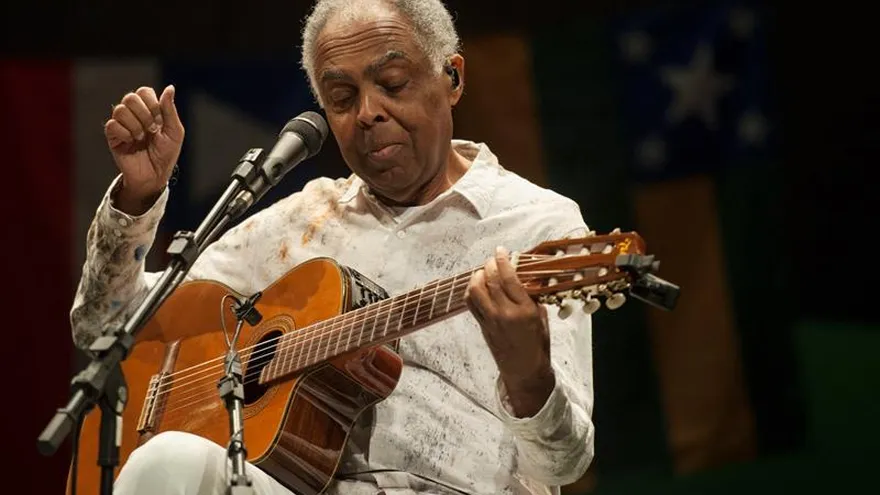 En la imagen, el músico brasileño Gilberto Gil.