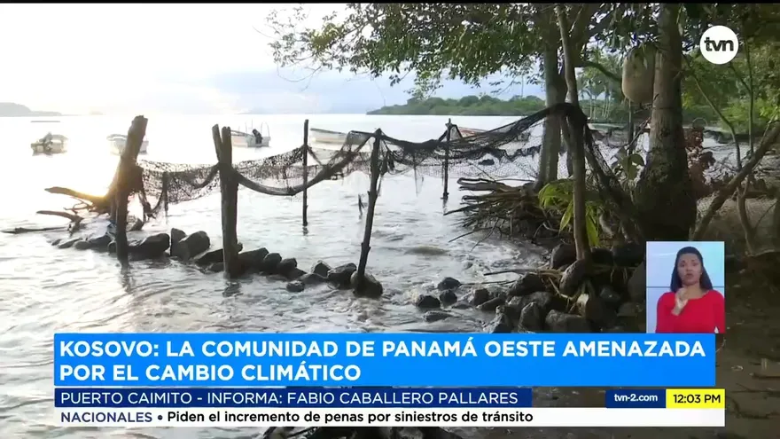 La crecida del mar amenaza a la comunidad de Kosovo