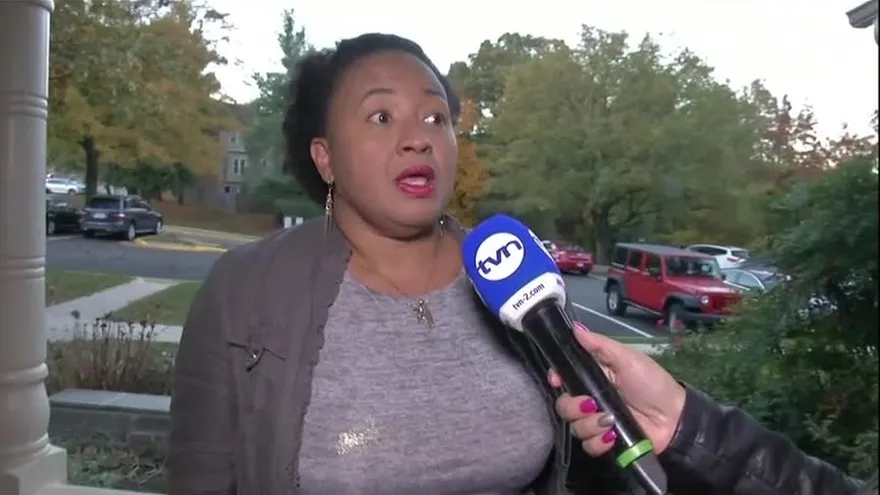 Aixa Fraser, entrevista antes de ejercer el voto.  Elecciones EEUU 2016