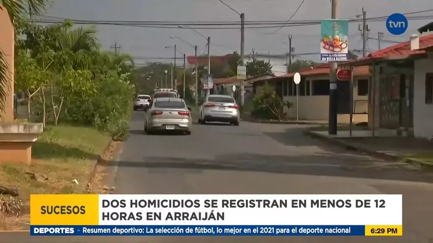 Dos homicidios en Arraiján