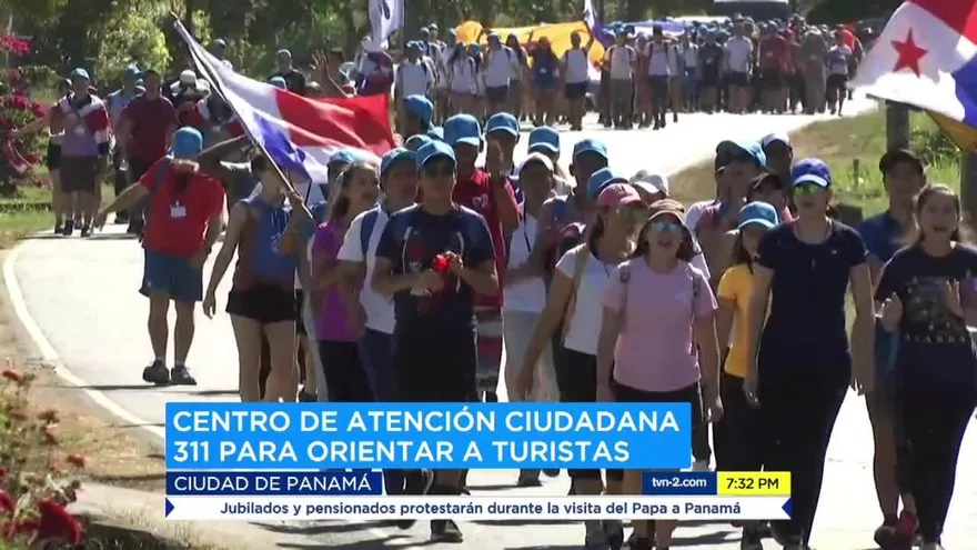 Línea 311 estará disponible para peregrinos en idioma inglés