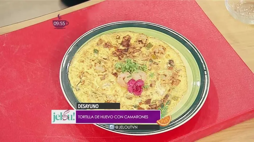 Cómo preparar una deliciosa tortilla de camarones