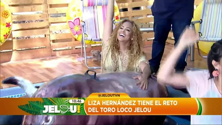 Liza Hernández conquistó al Toro Loco