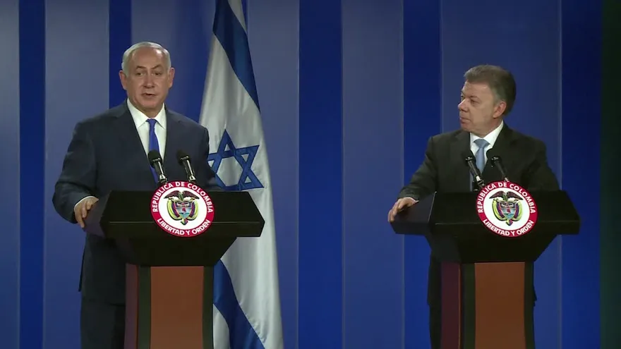 Netanyahu pide desde Colombia unión contra “amenaza” de Irán