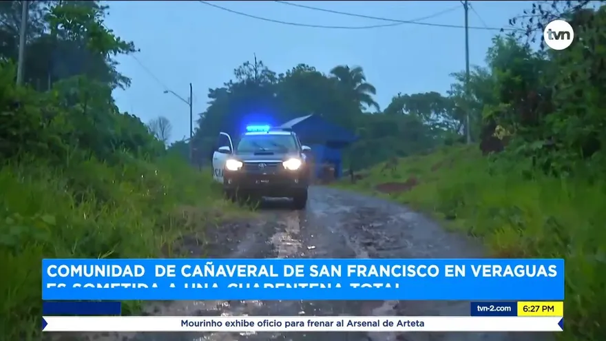 Crean cerco sanitario en una comunidad apartada de Veraguas