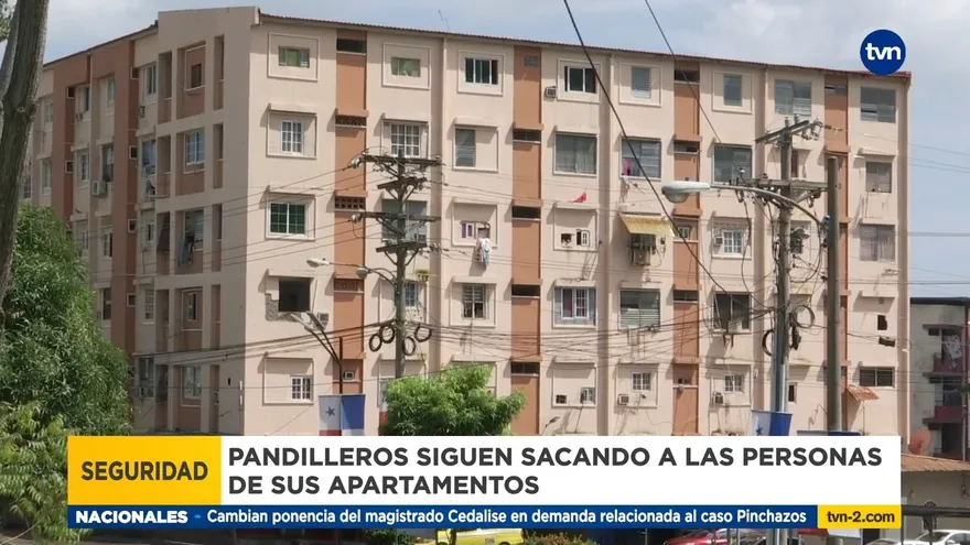 Pandilleros ocupan apartamentos a la fuerza