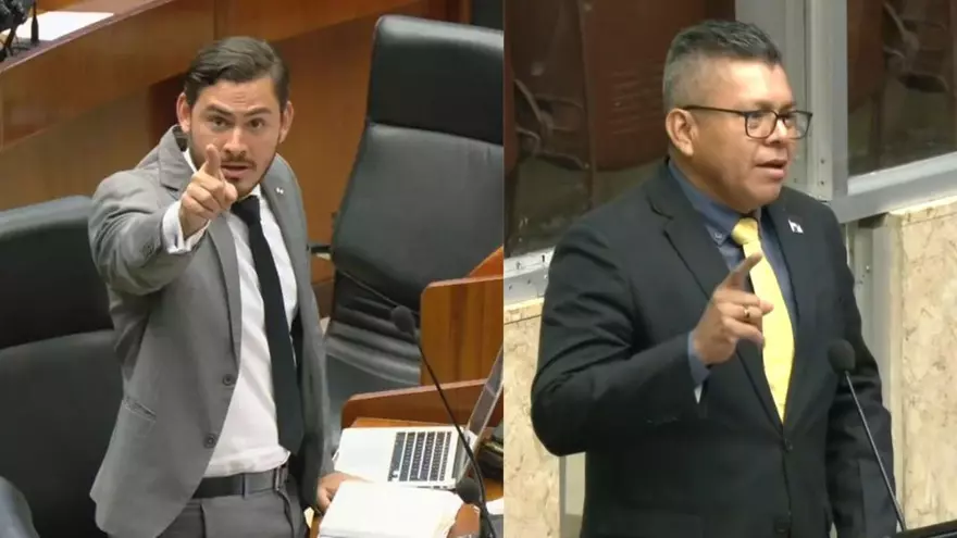 Rupilio Ábrego y Juan Diego Vásquez se enfrentan en la Asamblea