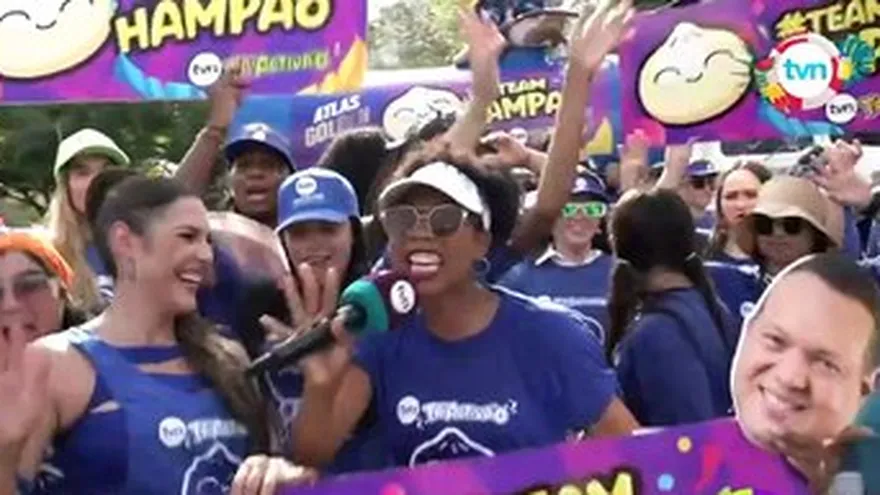 ¡#TeamHampao! ¡TVN 'ta activa'o y en carnavales 'ta pegao'!