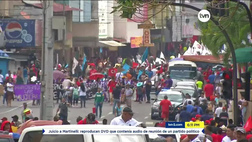 Panameños conmemoran el día del trabajador