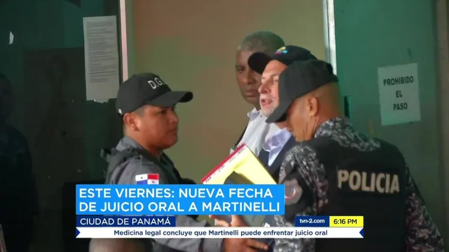 Fijan fecha para juicio oral a Ricardo Martinelli