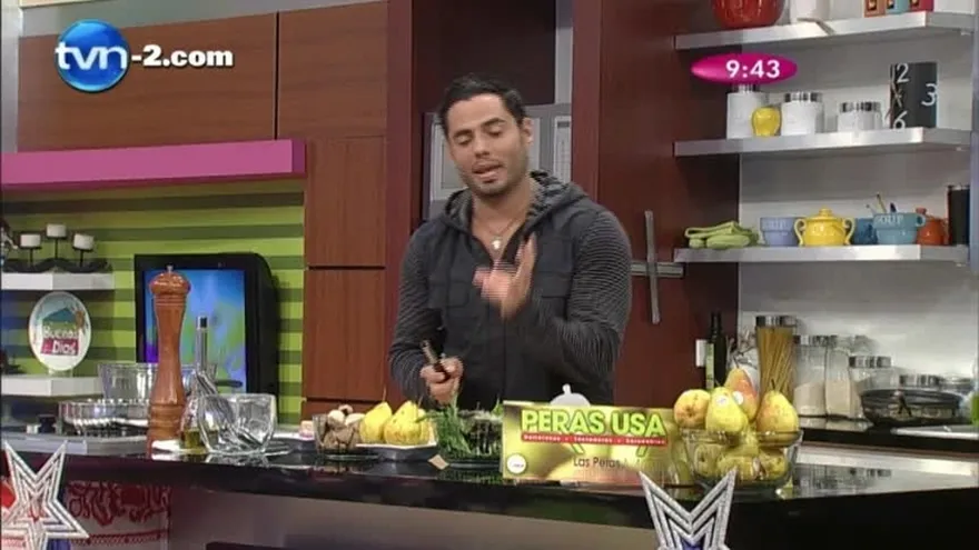 Ensalada de Berro, Peros y Hongos Salvajes