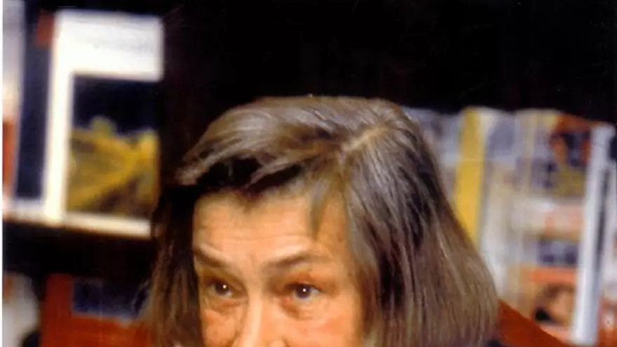 Foto de archivo del año 1992 de la escritora estadounidense Patricia Highsmith