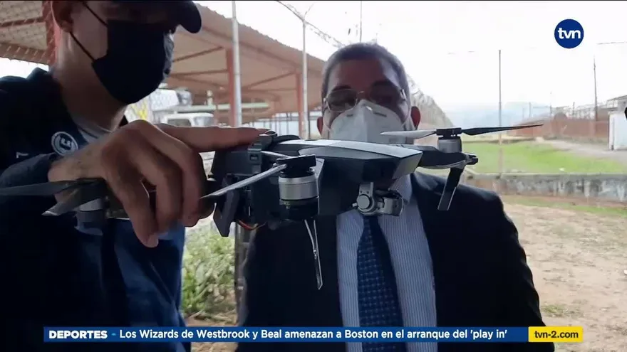 Decomisan dron en las inmediaciones