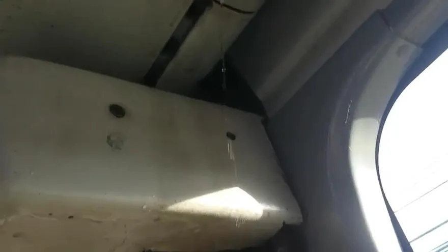 En redes sociales denuncian mal estado de una unidad del metro bus