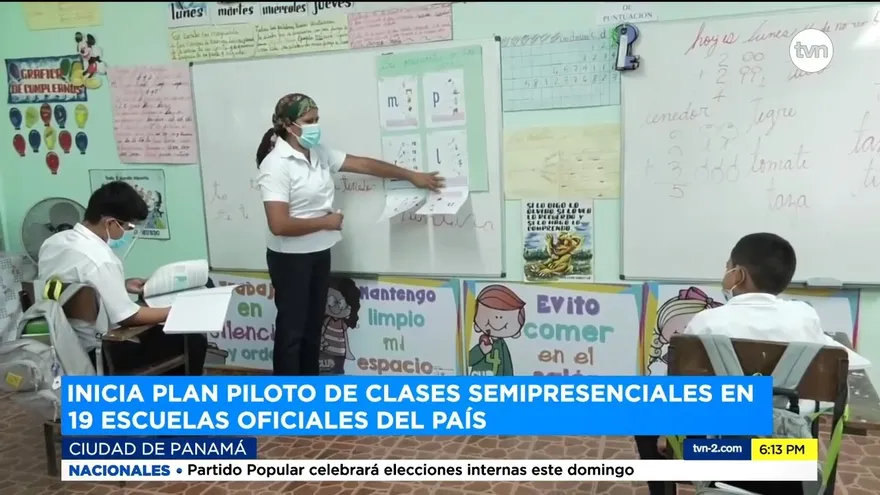 Plan piloto de clases semipresenciales