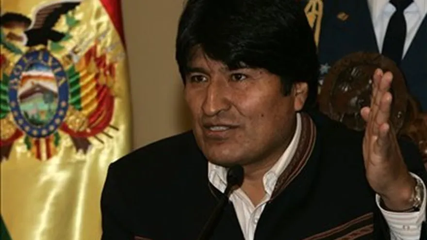 El presidente de Bolivia, Evo Morales.