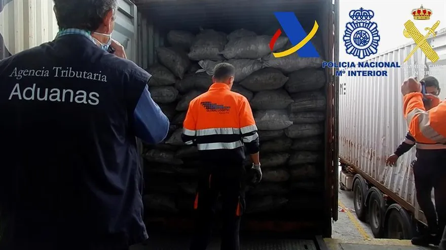 Imagen cedida por la Agencia Tributaria de la operación