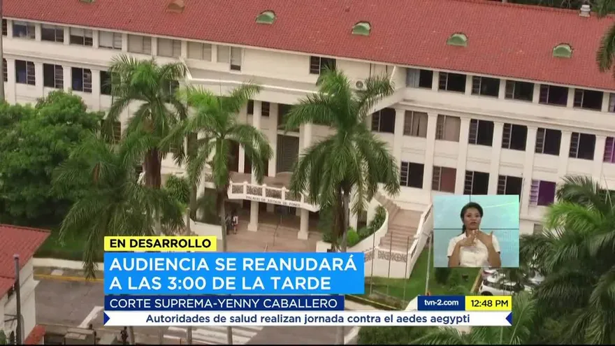 Decretan receso en audiencia al expresidente Martinelli