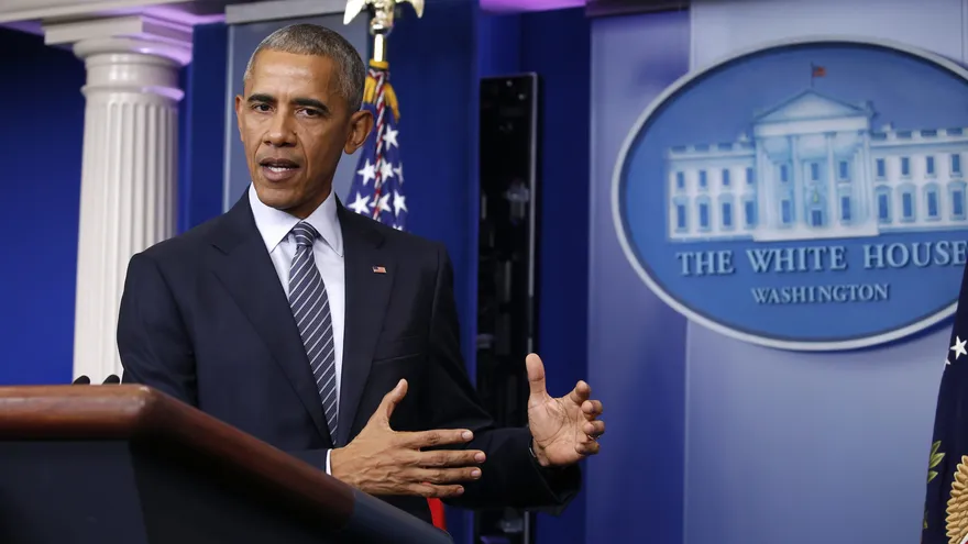 En la imagen, el presidente de Estados Unidos, Barack Obama.