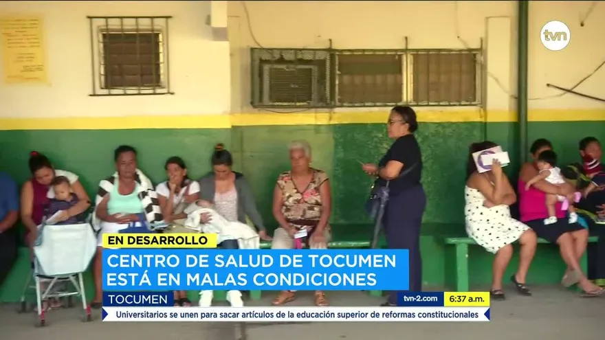 Surgen quejas por el estado del centro de salud de Tocumen
