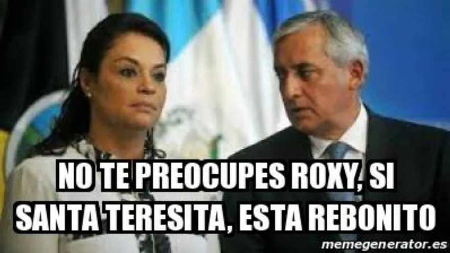 Guatemala: Memes de Baldetti y Otto Pérez Molina