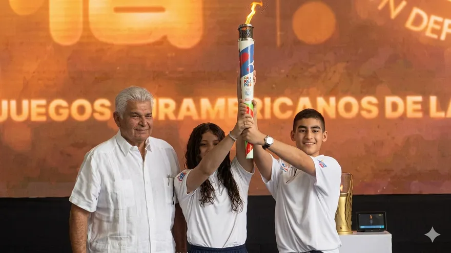 La llama de los Juegos Suramericanos de la Juventud 2026