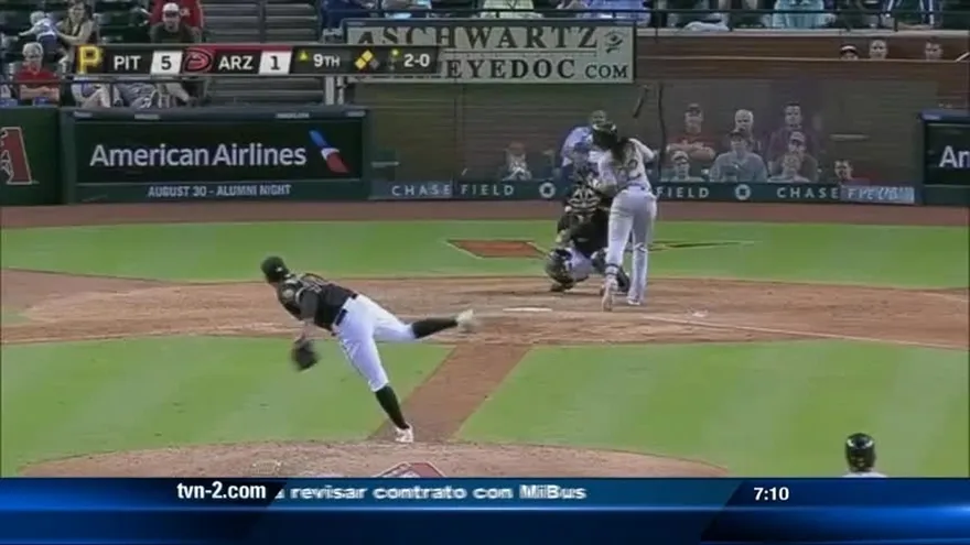 Mc Cutchen tiene fractura por pelotazo