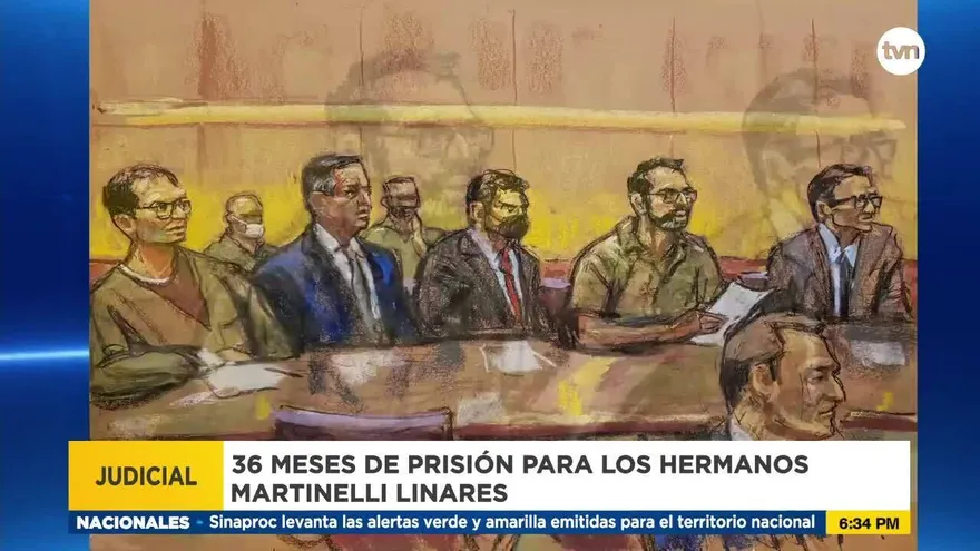 Siguen reacciones a la condena de los hermanos Martinelli Linares