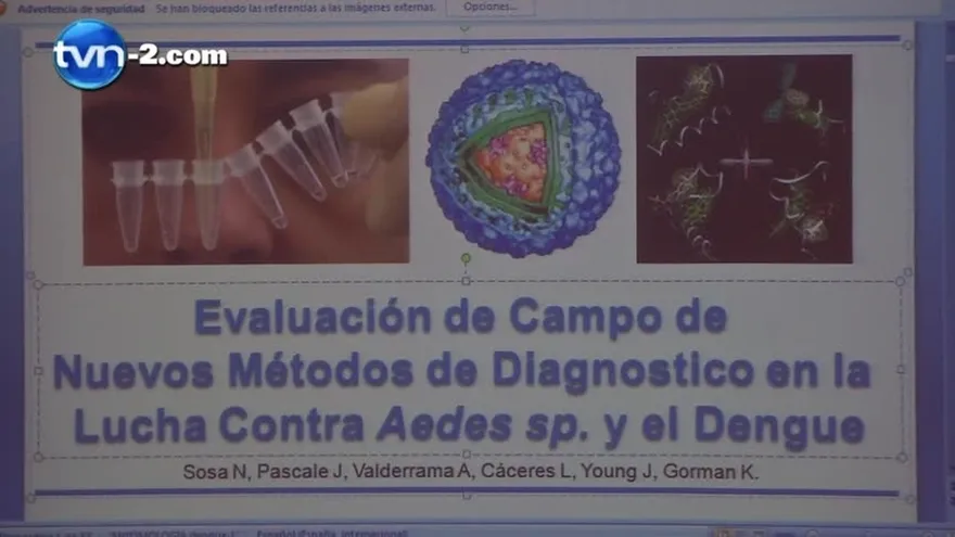 Investigadores del Instituto Gorgas realizan nuevos estudios para diagnóstico de dengue