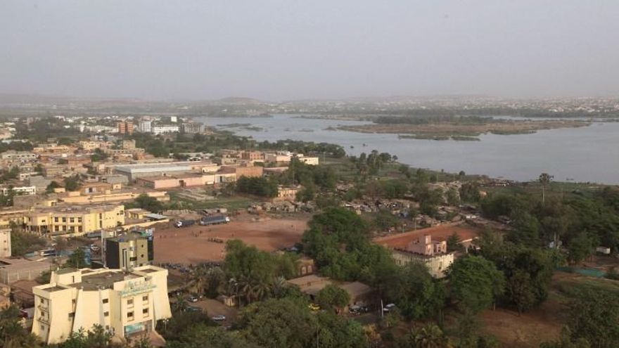 Vista de la ciiudad de Bamako, capital de Malí