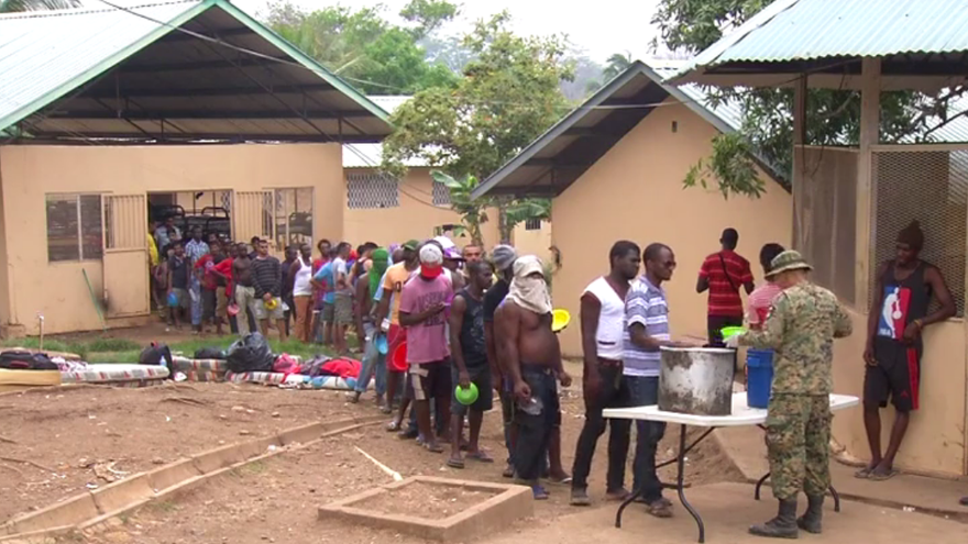 Inmigrantes africanos