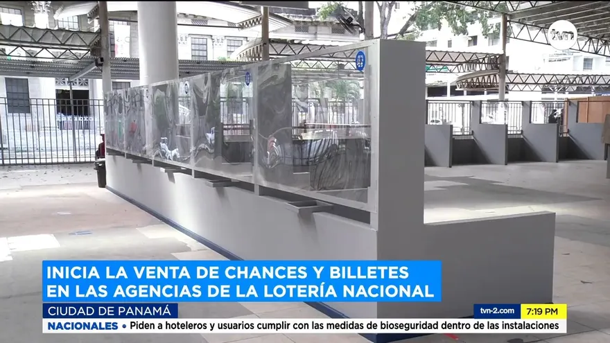Reinicia la venta de chances y billetes a nivel nacional