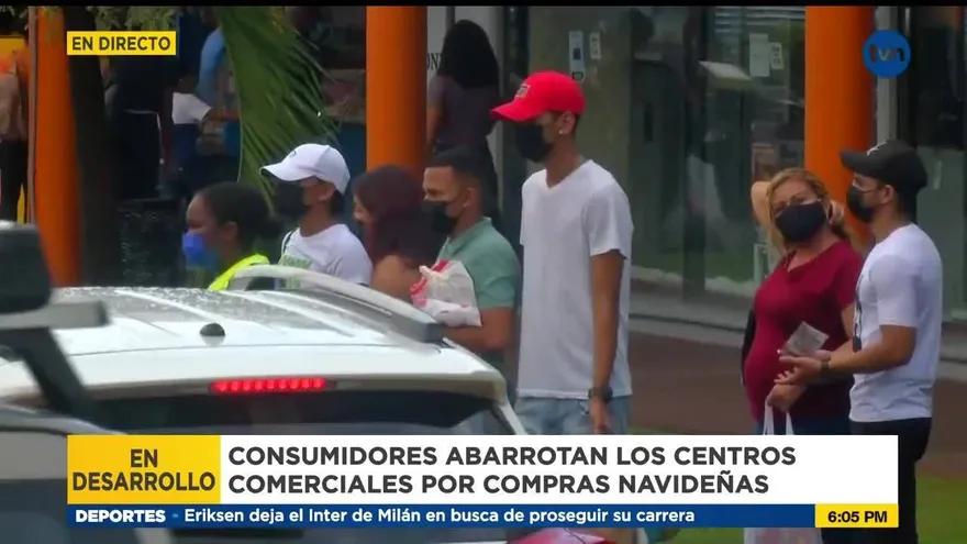 Consumidores se vuelvan a las calles a adelantar sus compras navideñas