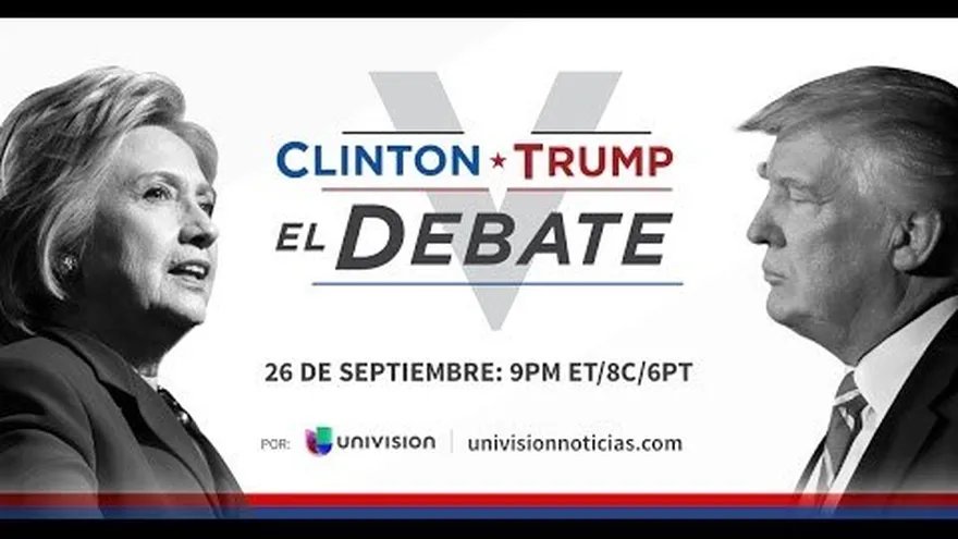 Primer Debate Presidencial: Clinton vs Trump