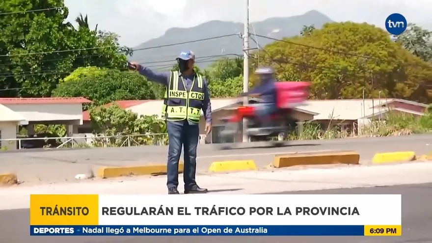 En Coclé, se toman acciones para agilizar el tránsito vehicular